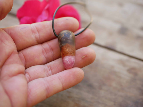 Baumperlen mit Epoxid Rose
