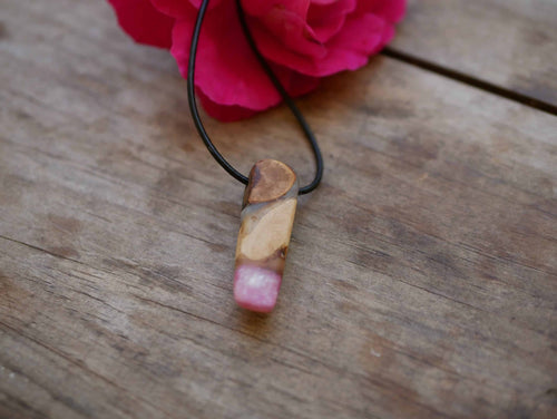 Baumperlen mit Epoxid Rose