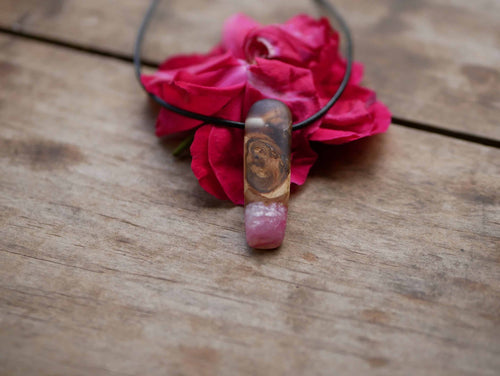 Baumperlen mit Epoxid Rose