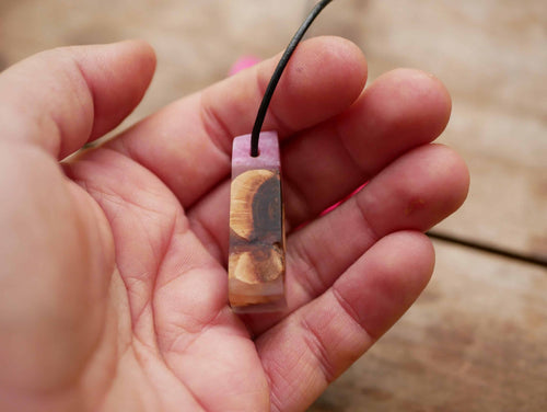 Baumperlen mit Epoxid Rose