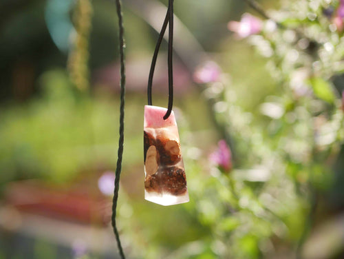 Baumperlen mit Epoxid Rose