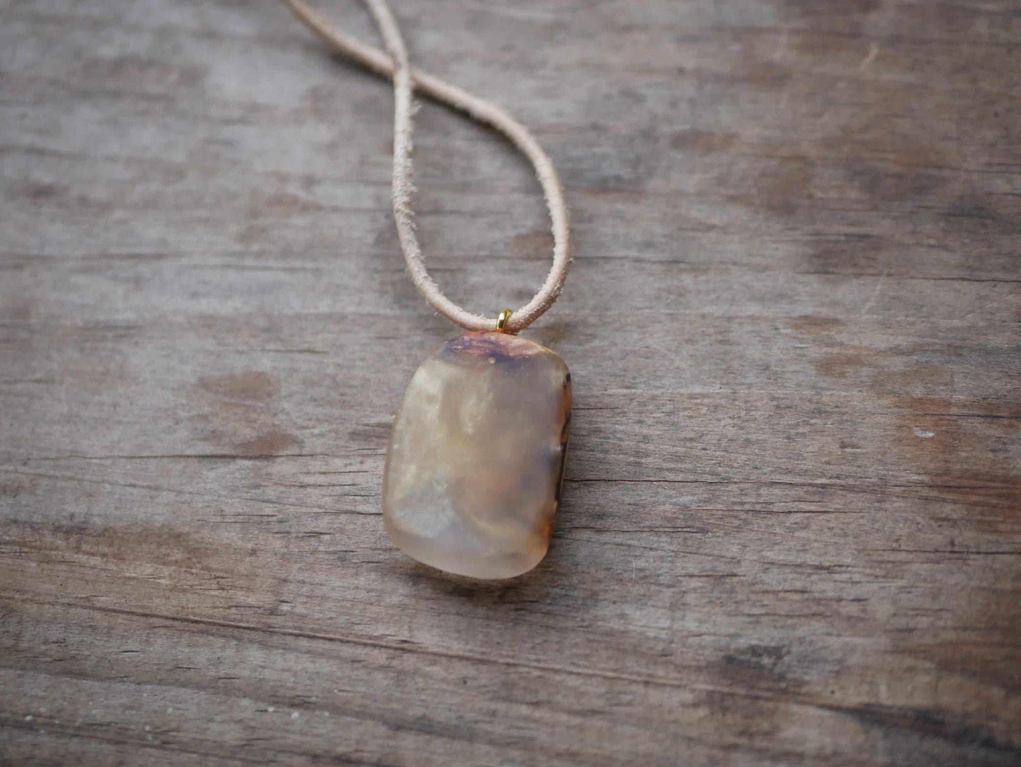 Epoxid Kette mit Baumperle
