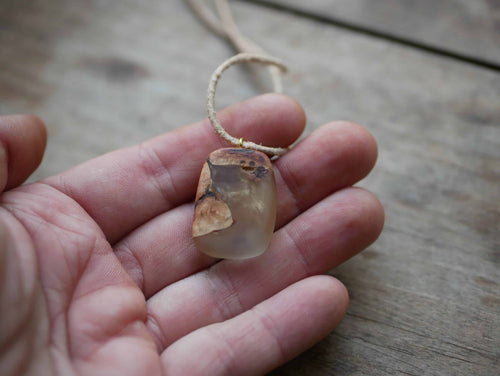 Epoxid Kette mit Baumperle