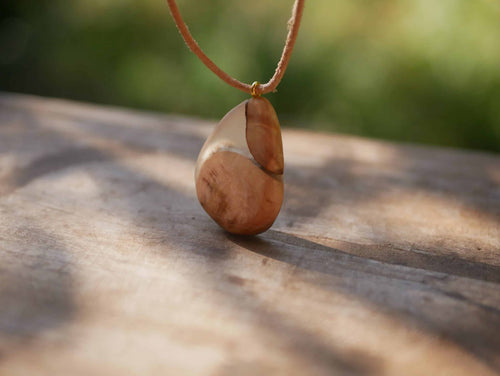 Epoxid Kette mit Baumperle