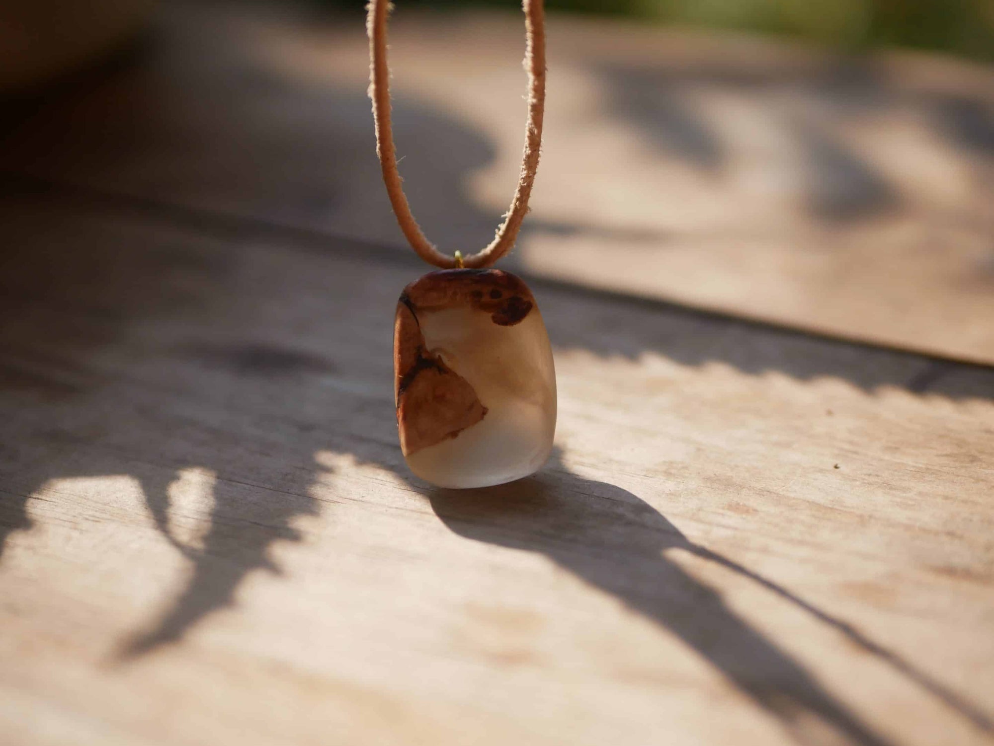 Epoxid Kette mit Baumperle