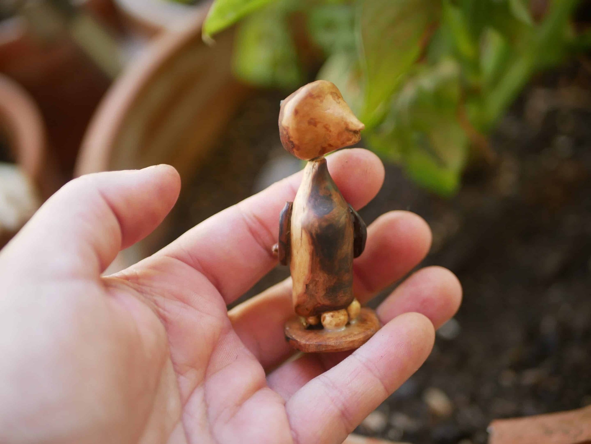 Pinguin aus Baumperle