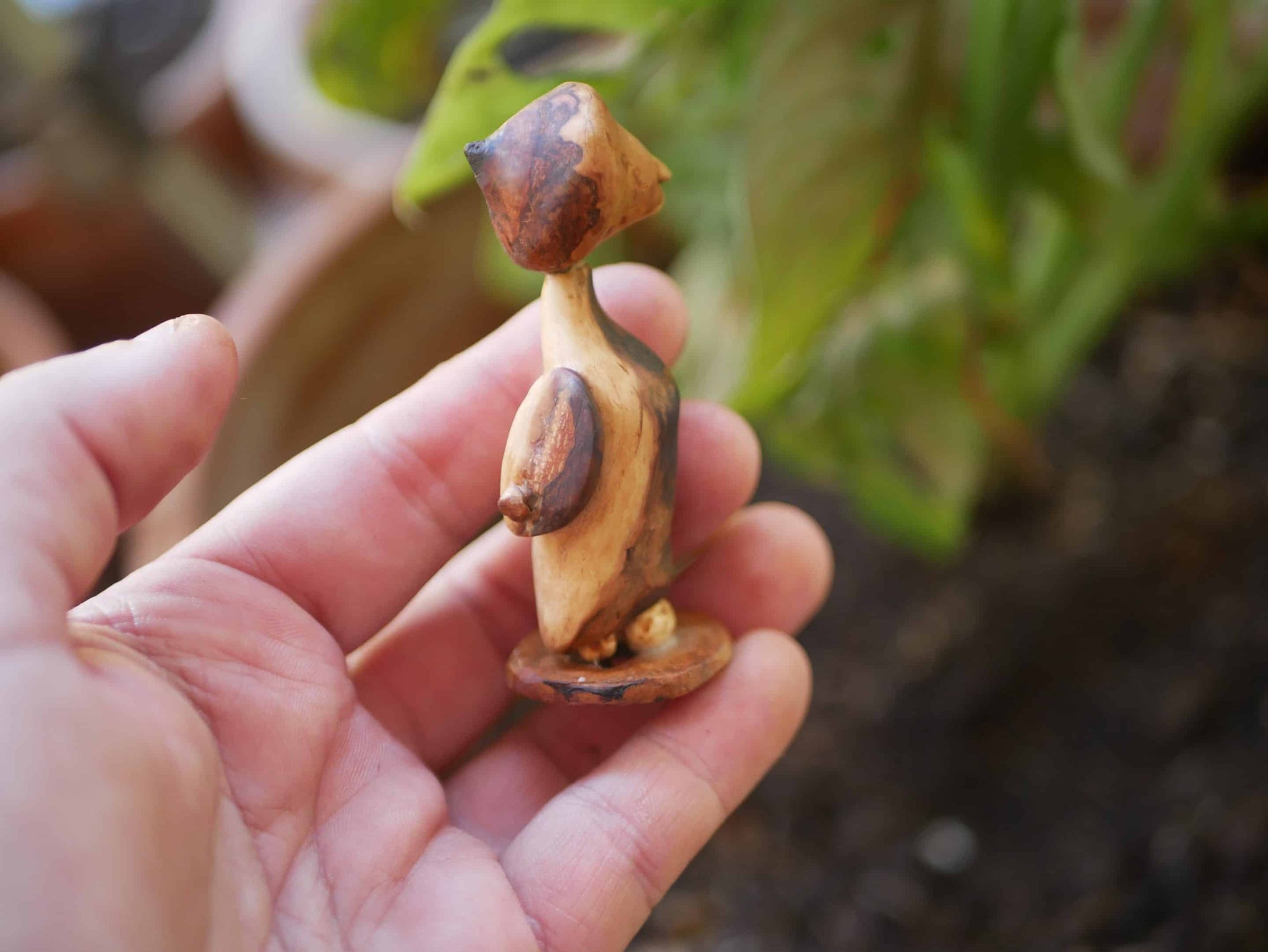 Pinguin aus Baumperle