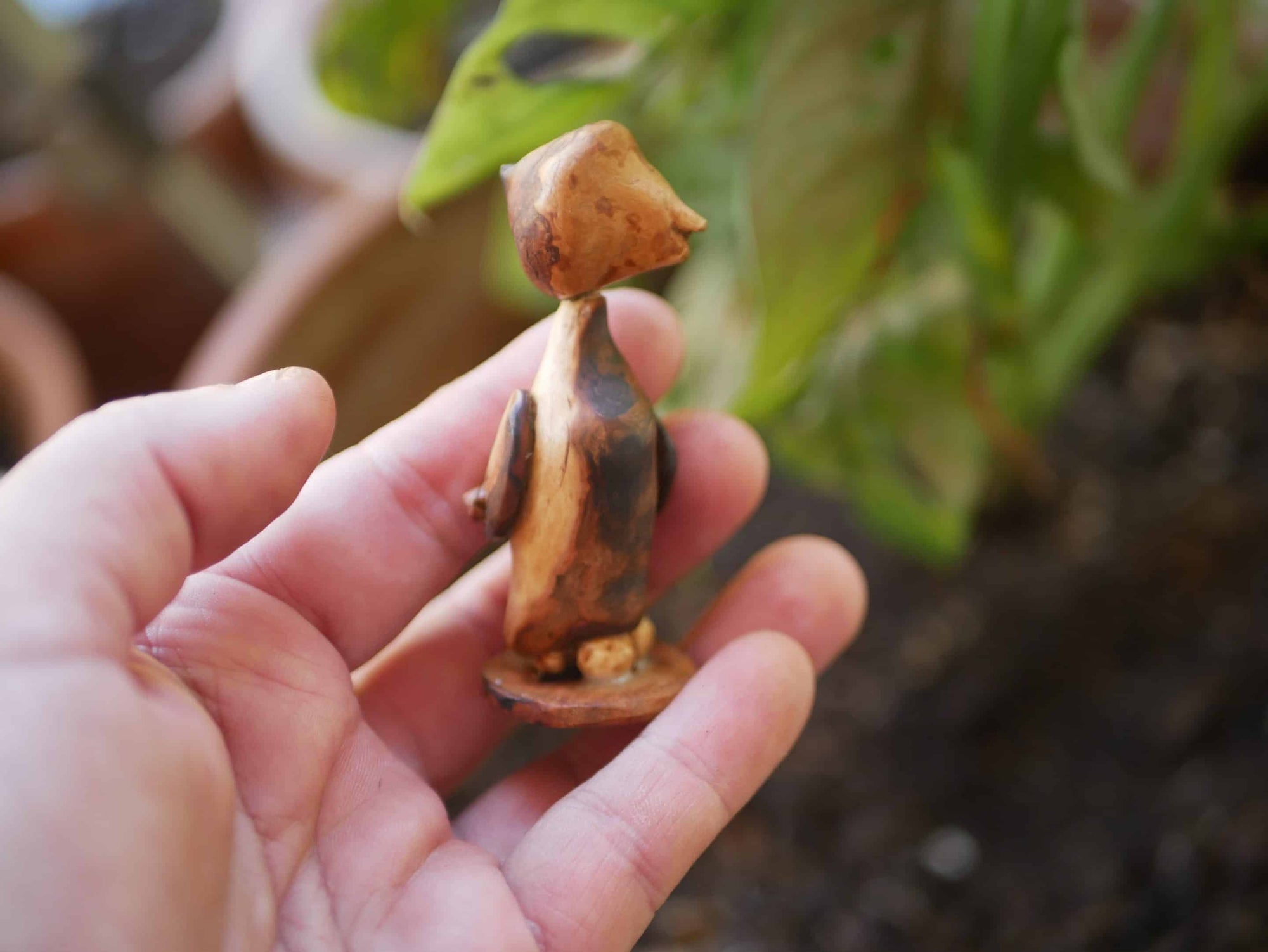 Pinguin aus Baumperle