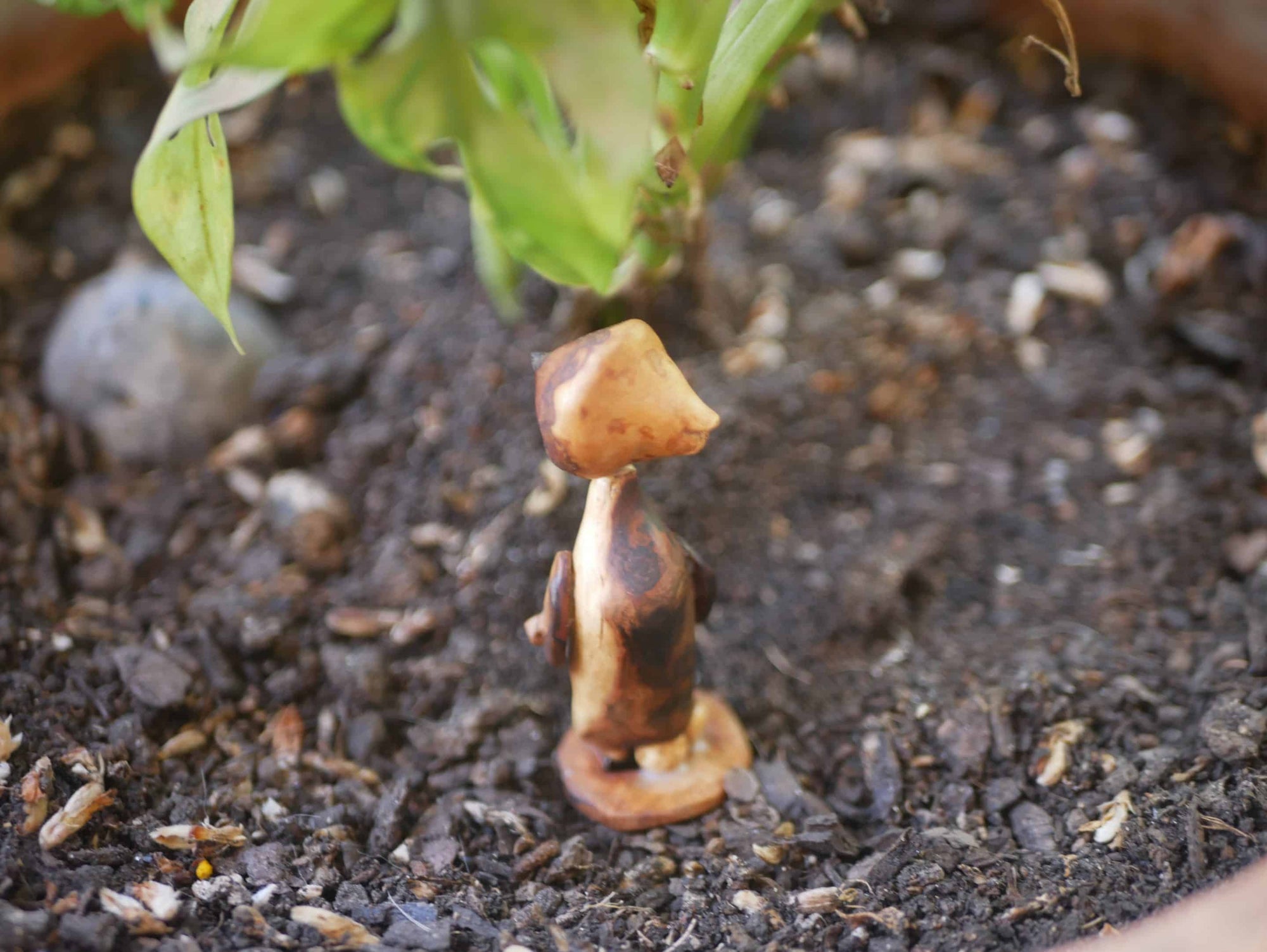 Pinguin aus Baumperle