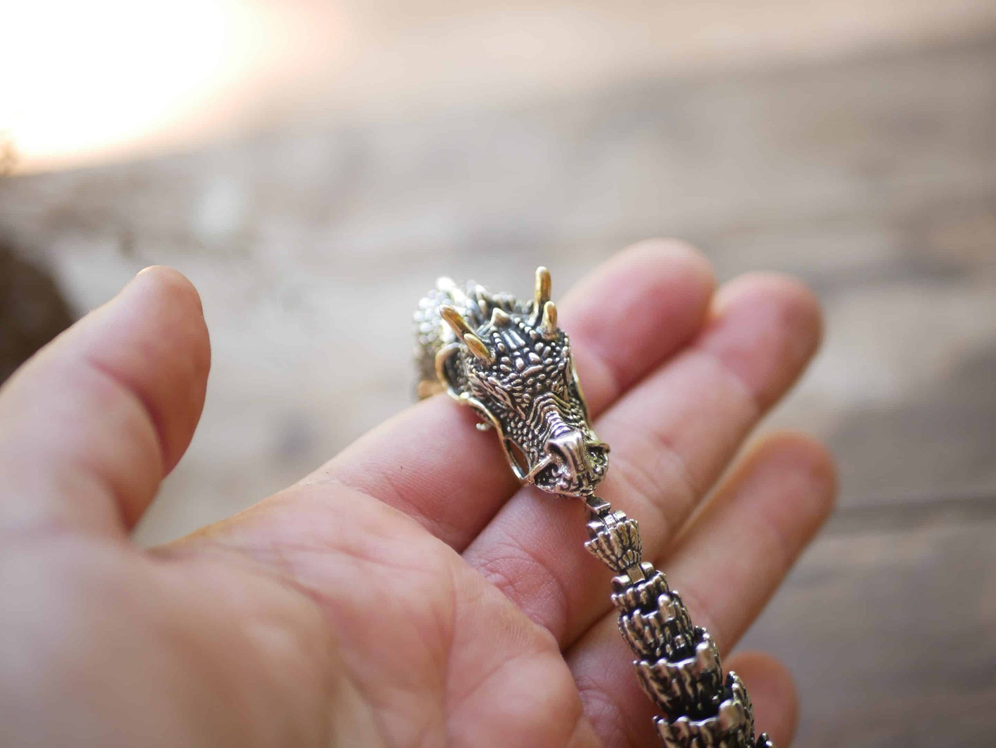 Drache Armband