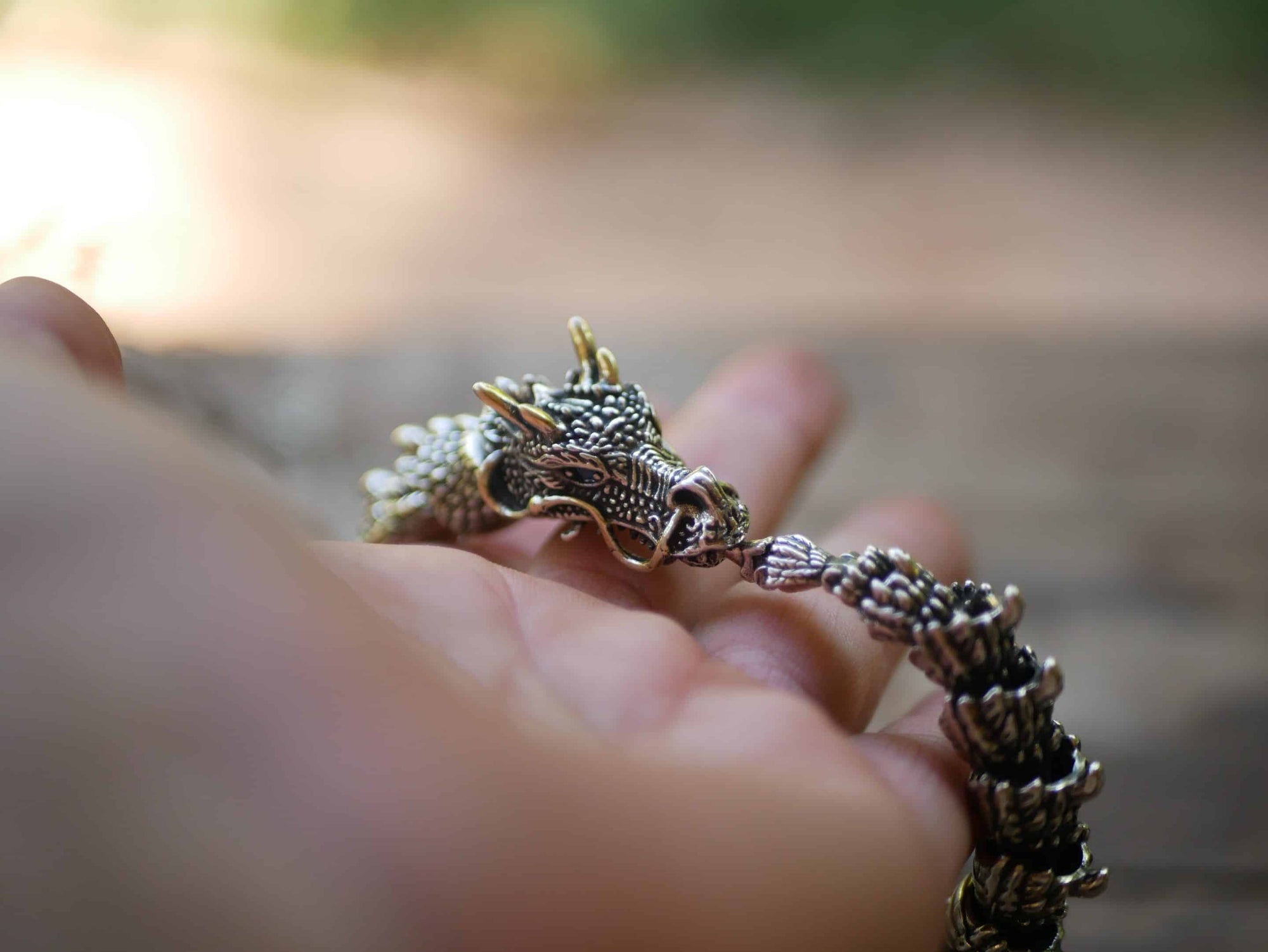 Drache Armband