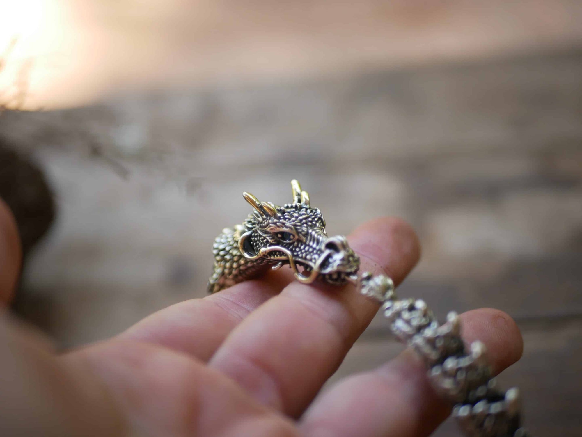 Drache Armband