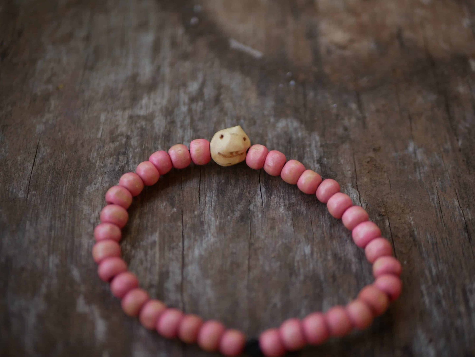 Armband Wichtel aus Baumperle