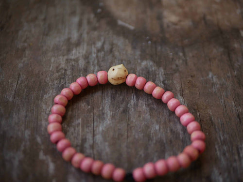 Armband Wichtel aus Baumperle