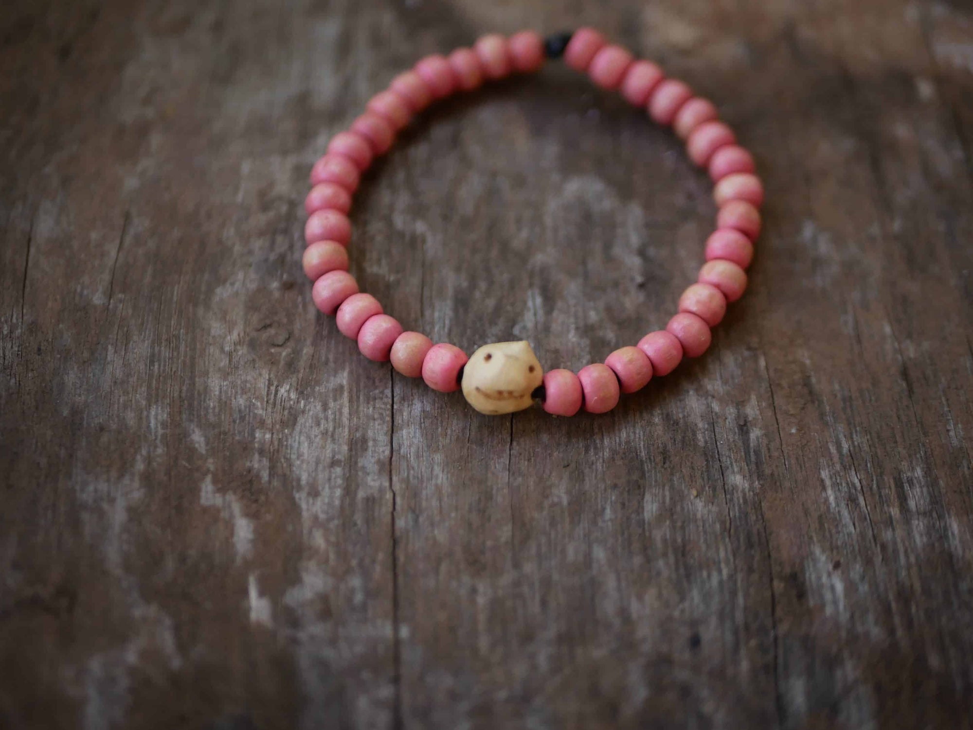 Armband Wichtel aus Baumperle