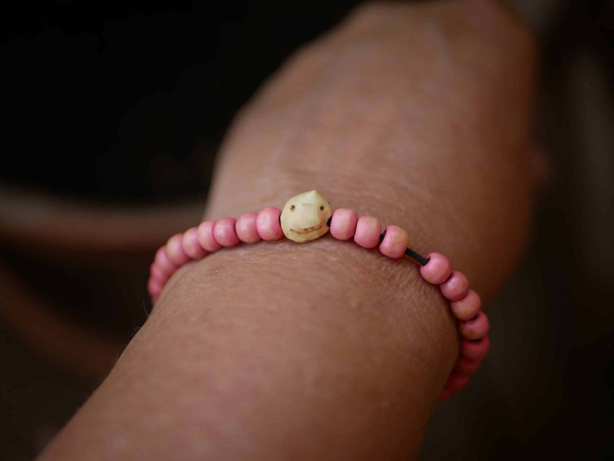 Armband Wichtel aus Baumperle