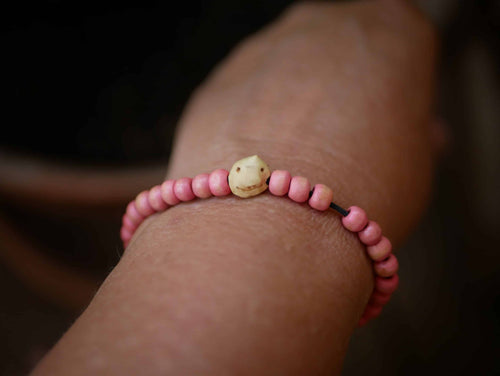 Armband Wichtel aus Baumperle