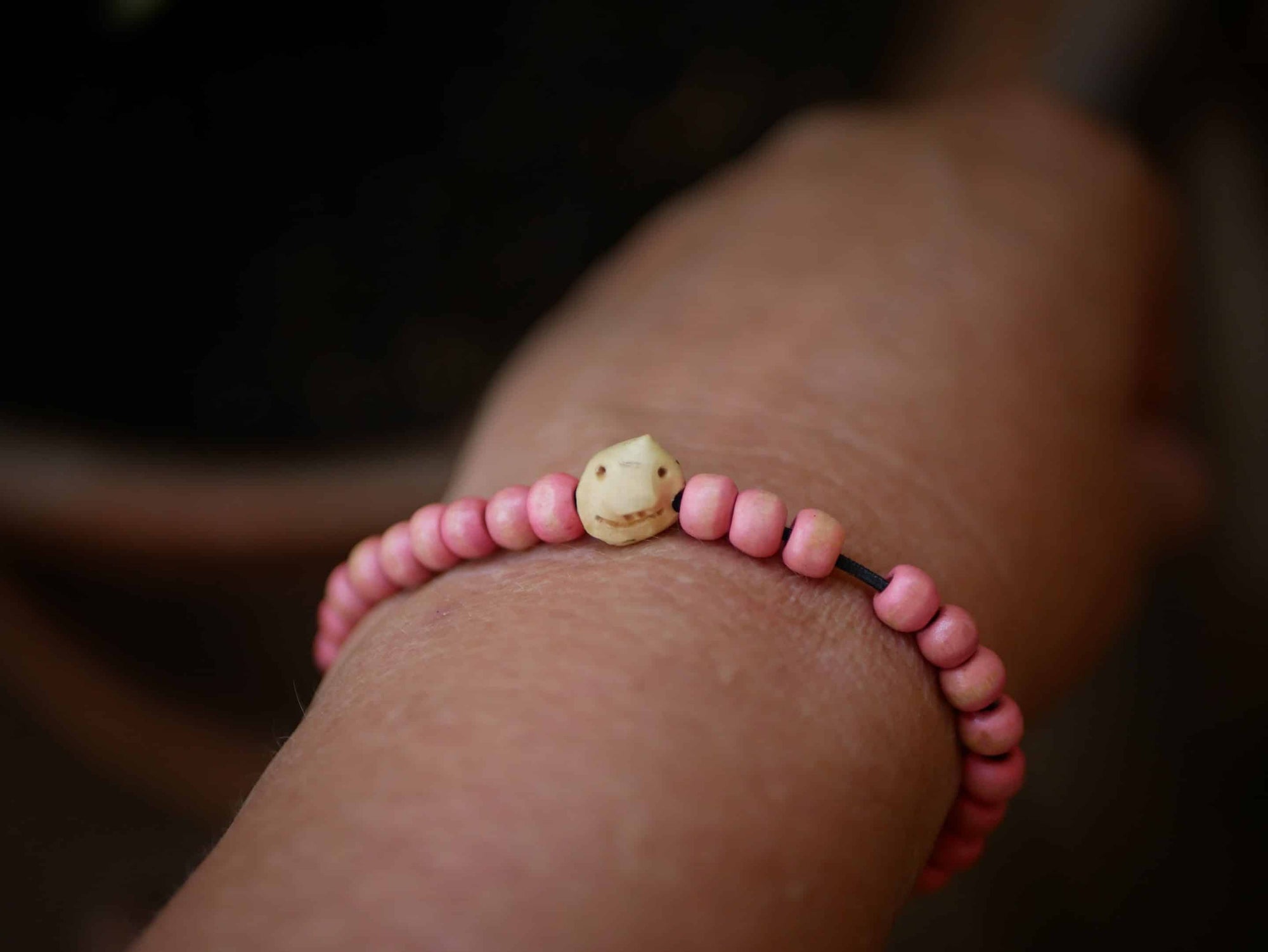 Armband Wichtel aus Baumperle