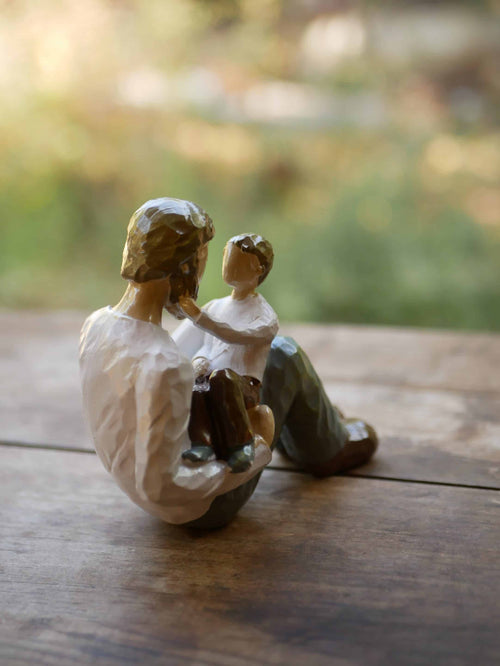 Vater und Sohn Figur