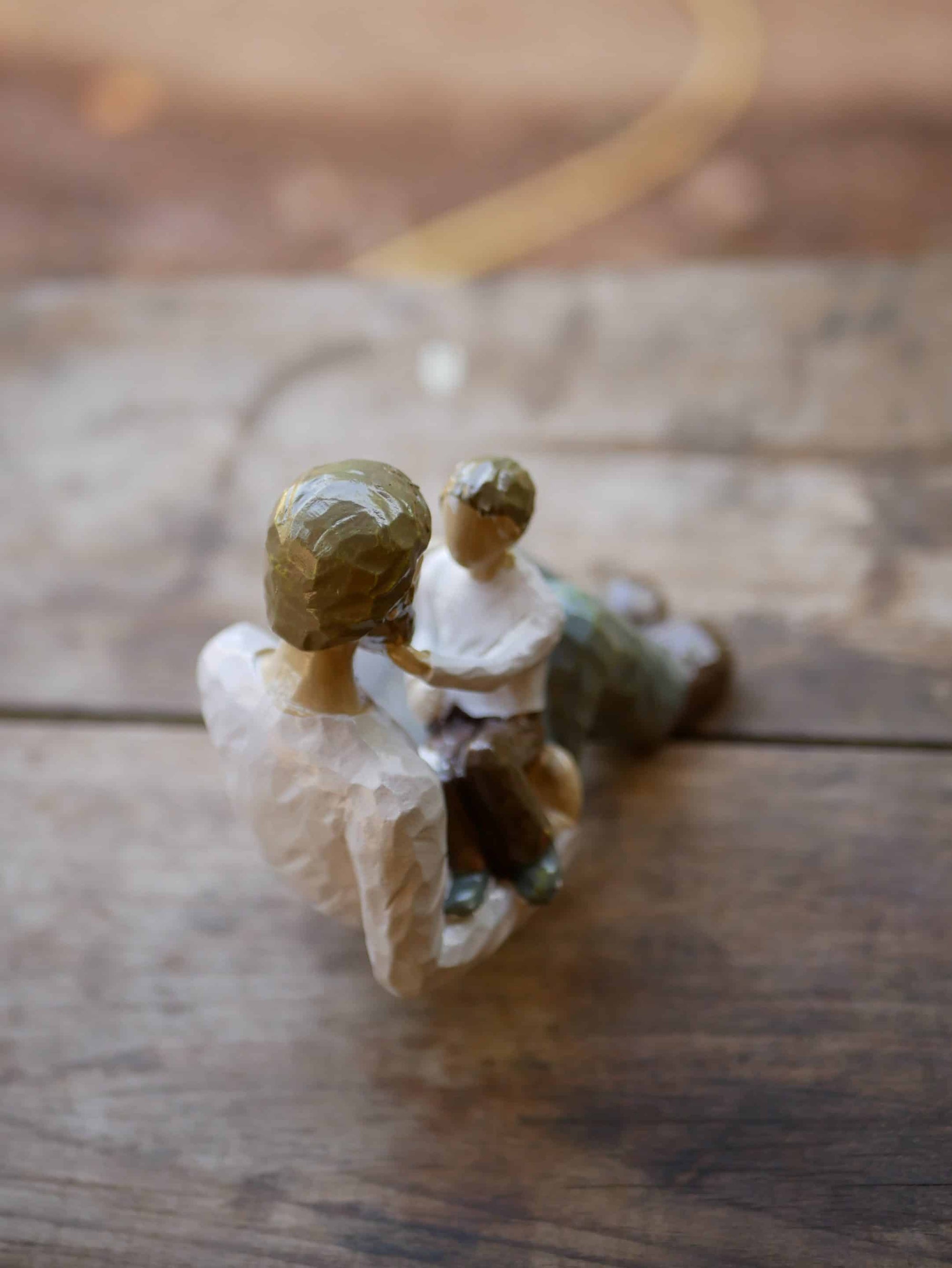 Vater und Sohn Figur