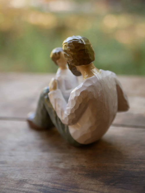 Vater und Sohn Figur