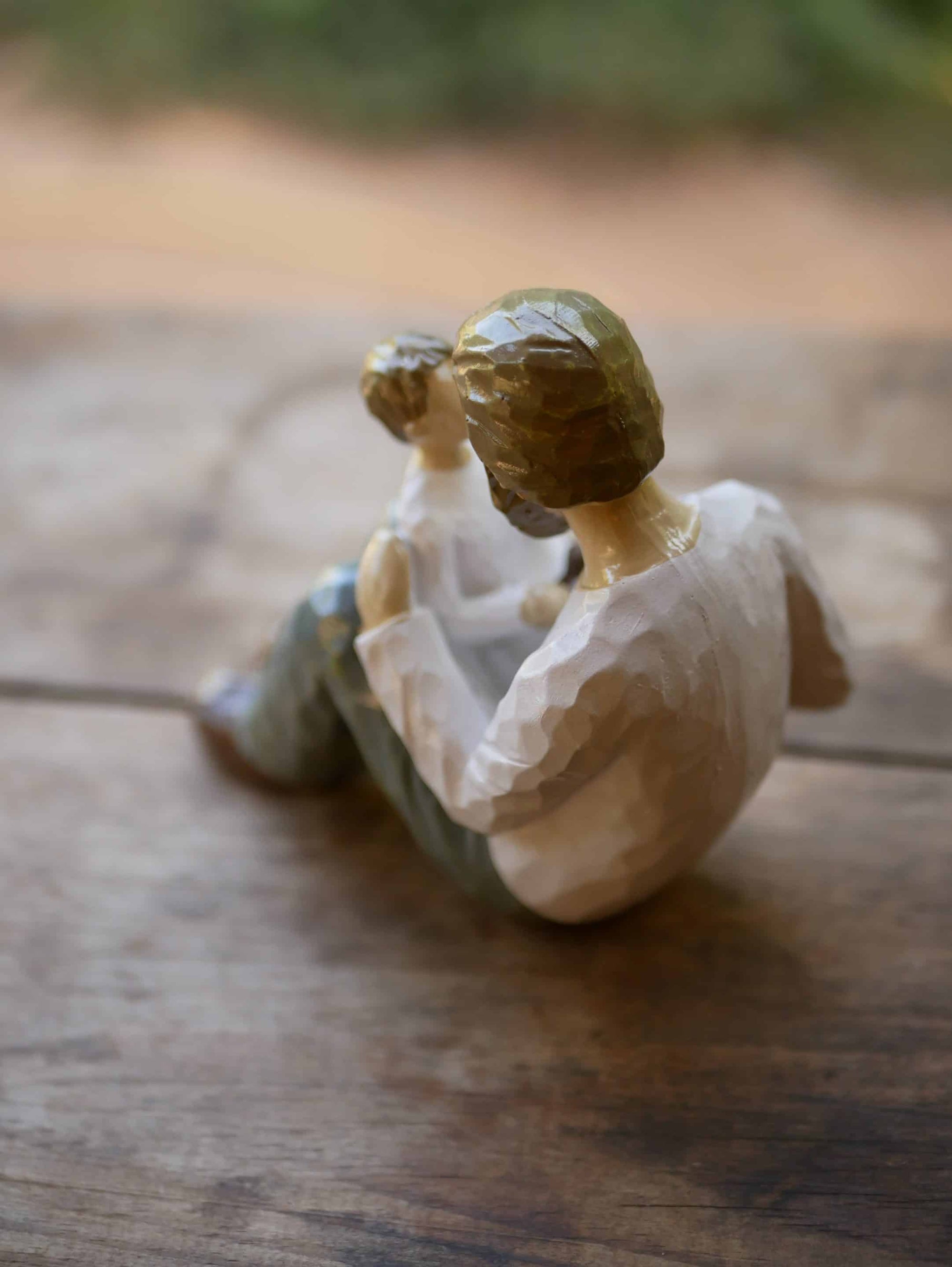 Vater und Sohn Figur