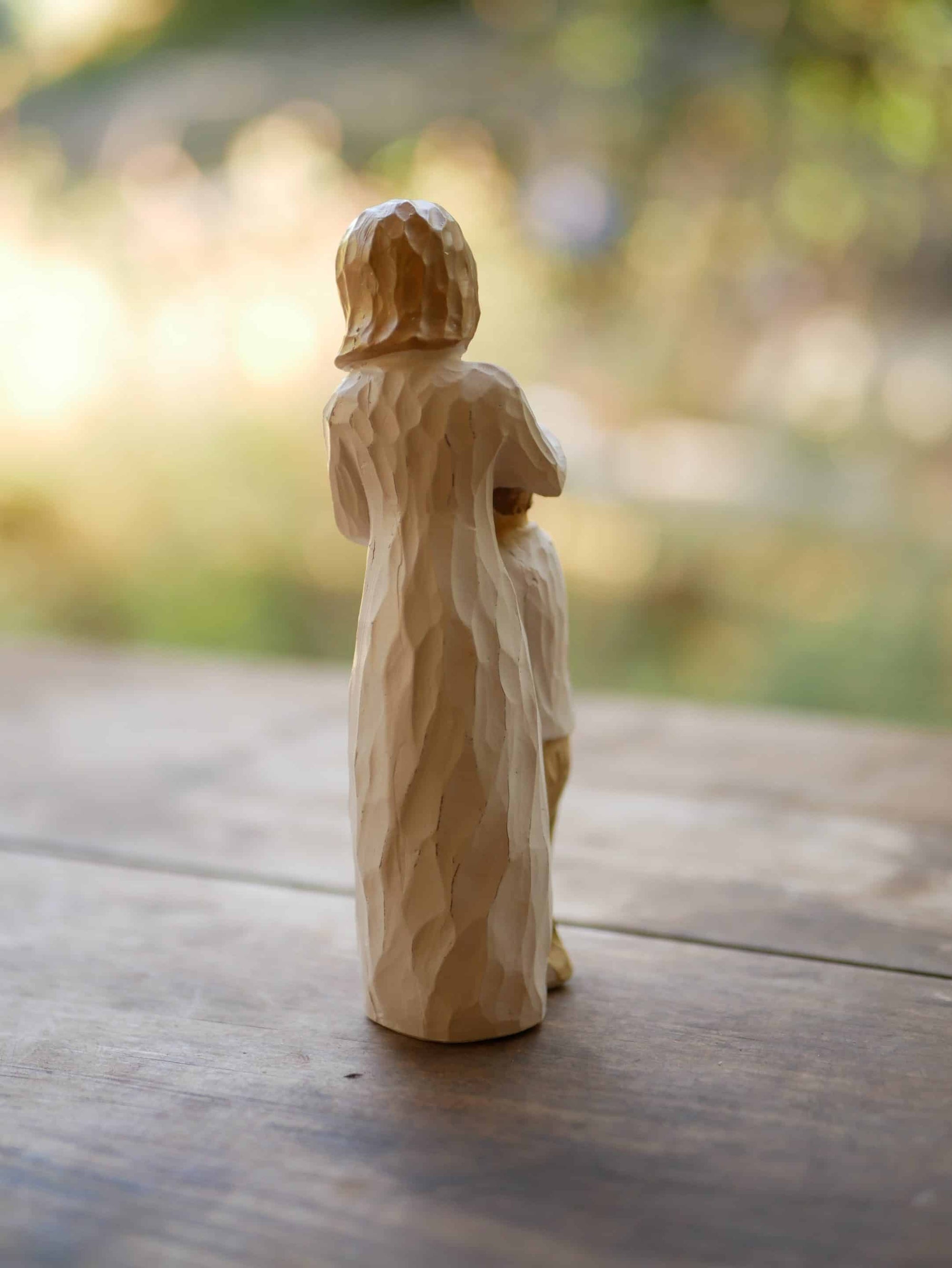 Mutter und Sohn Figur