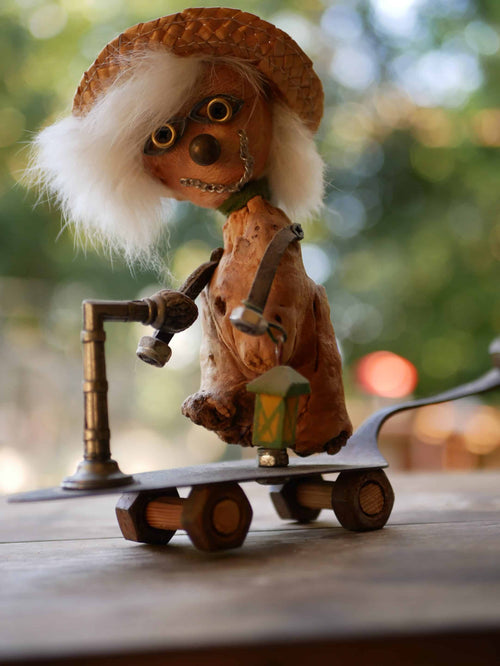 Baumperlen Figur Skateboard Tortenheber