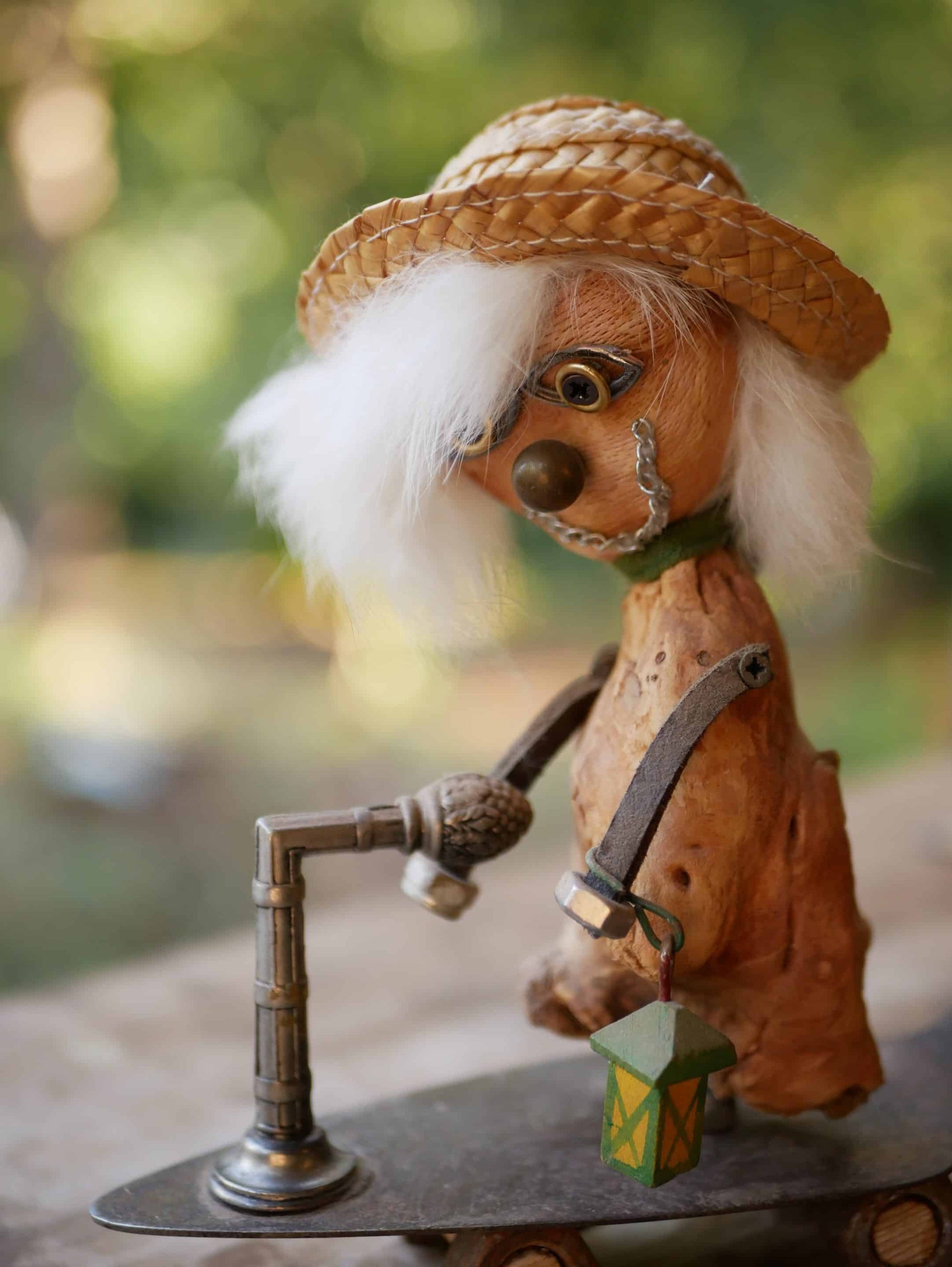 Baumperlen Figur Skateboard Tortenheber