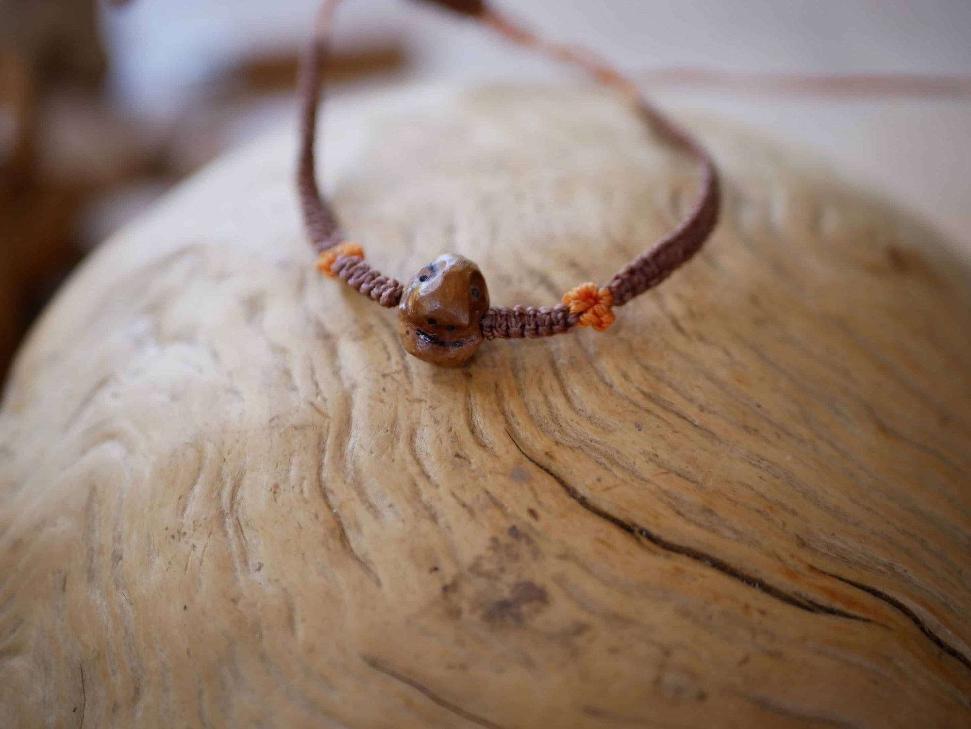Armband Wichtel aus Baumperle