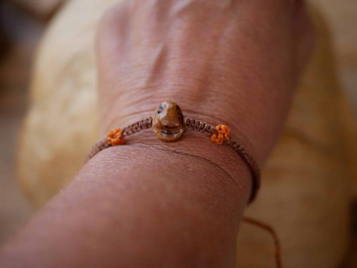Armband Wichtel aus Baumperle