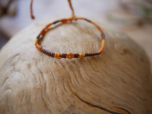 Armband Wichtel aus Baumperle