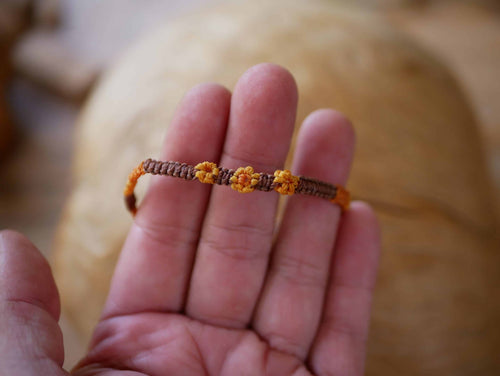 Armband Wichtel aus Baumperle