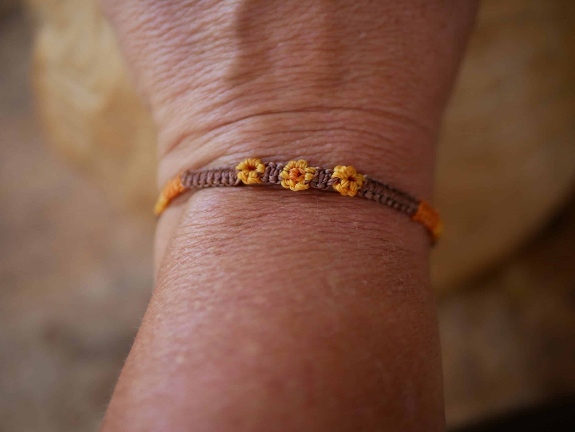 Armband Wichtel aus Baumperle