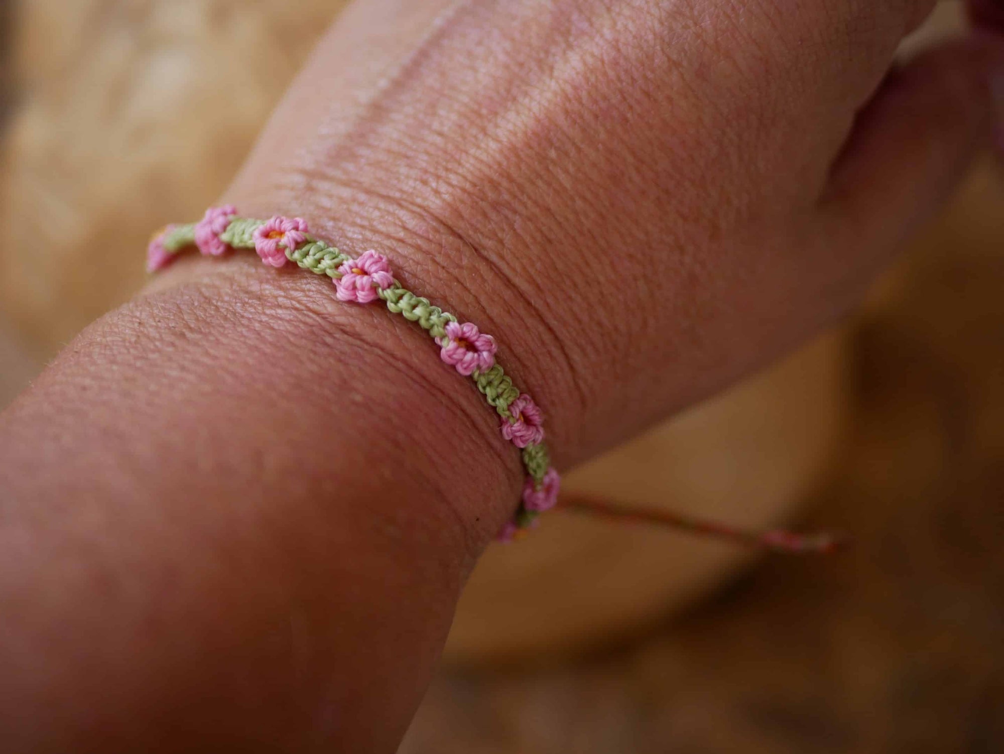 Armband Makramee