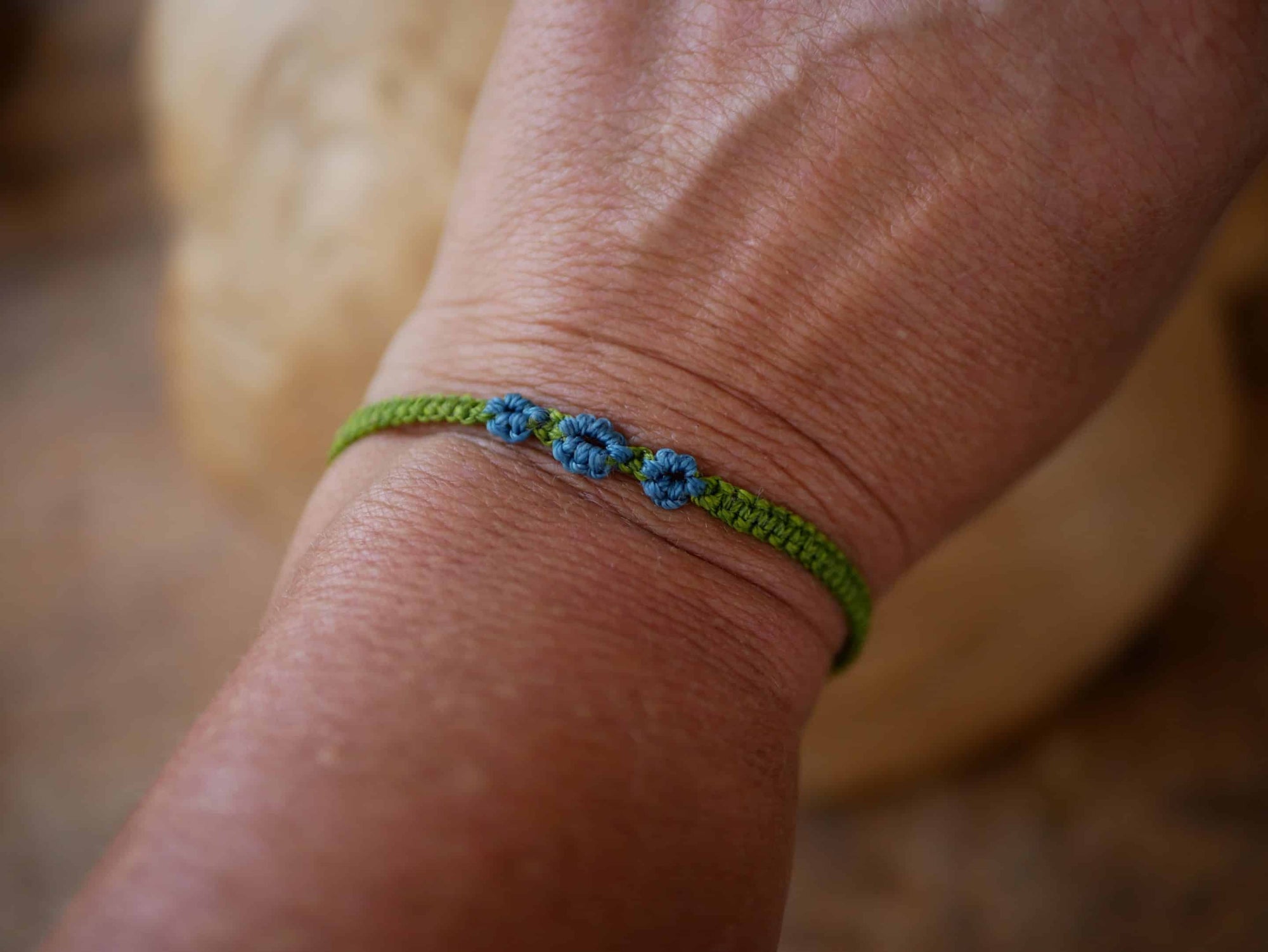 Armband Makramee