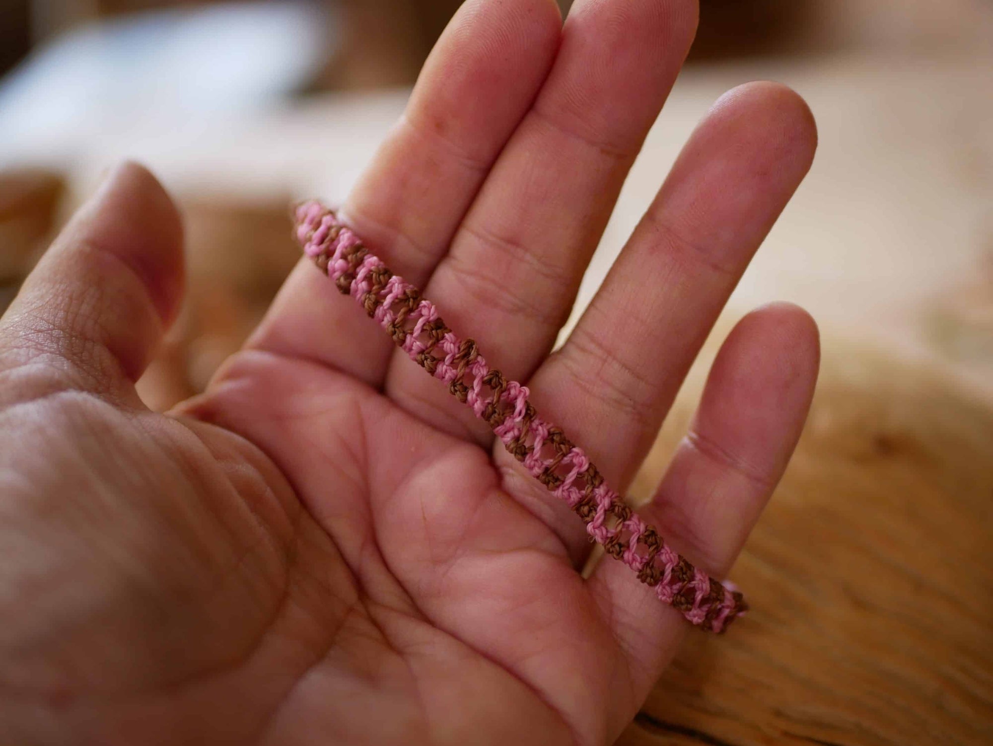 Armband Makramee