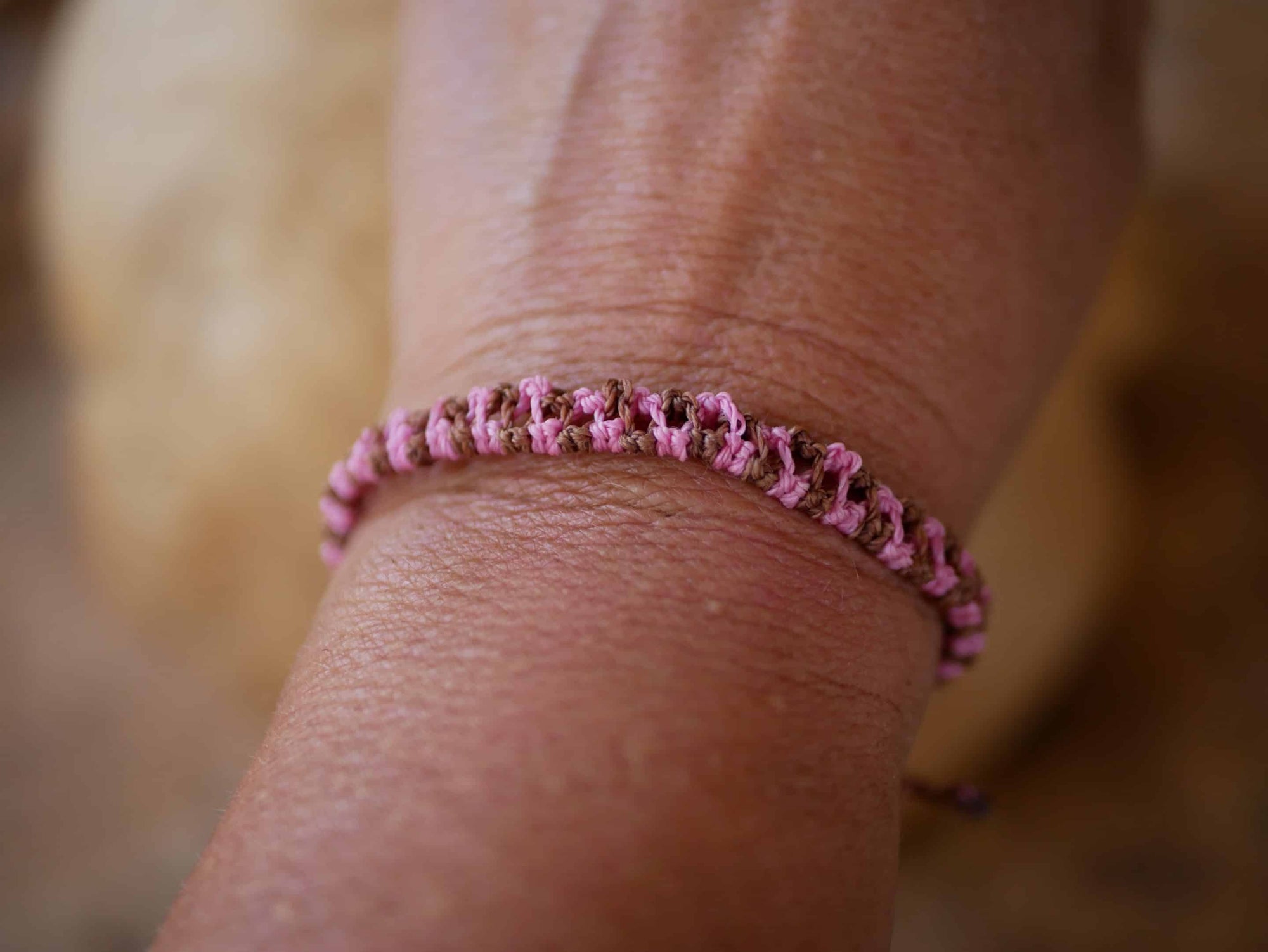 Armband Makramee