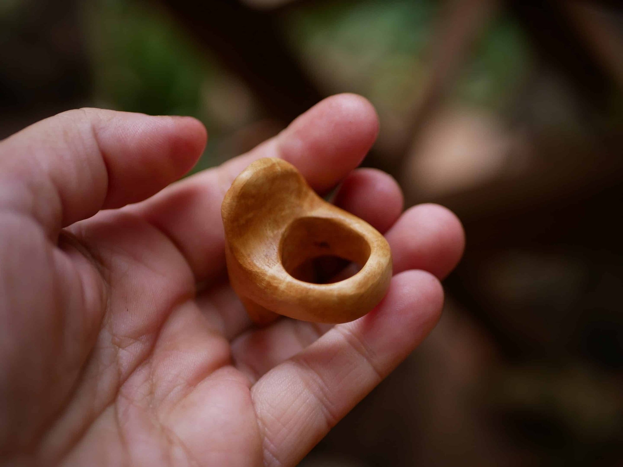 Baumperlen Ring Native