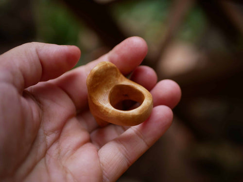 Baumperlen Ring Native