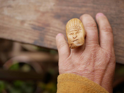 Baumperlen Ring Native