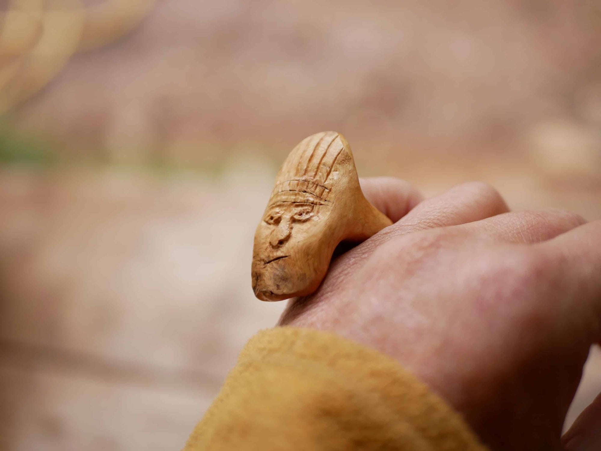 Baumperlen Ring Native