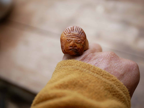 Baumperlen Ring Native