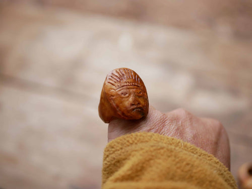 Baumperlen Ring Native