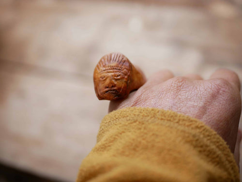 Baumperlen Ring Native