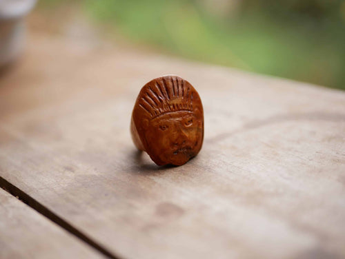 Baumperlen Ring Native