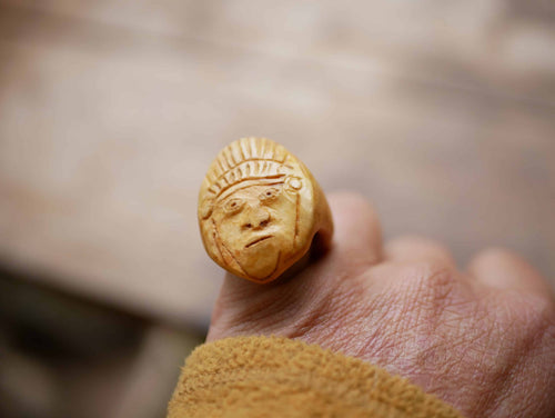 Baumperlen Ring Native