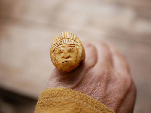 Baumperlen Ring Native