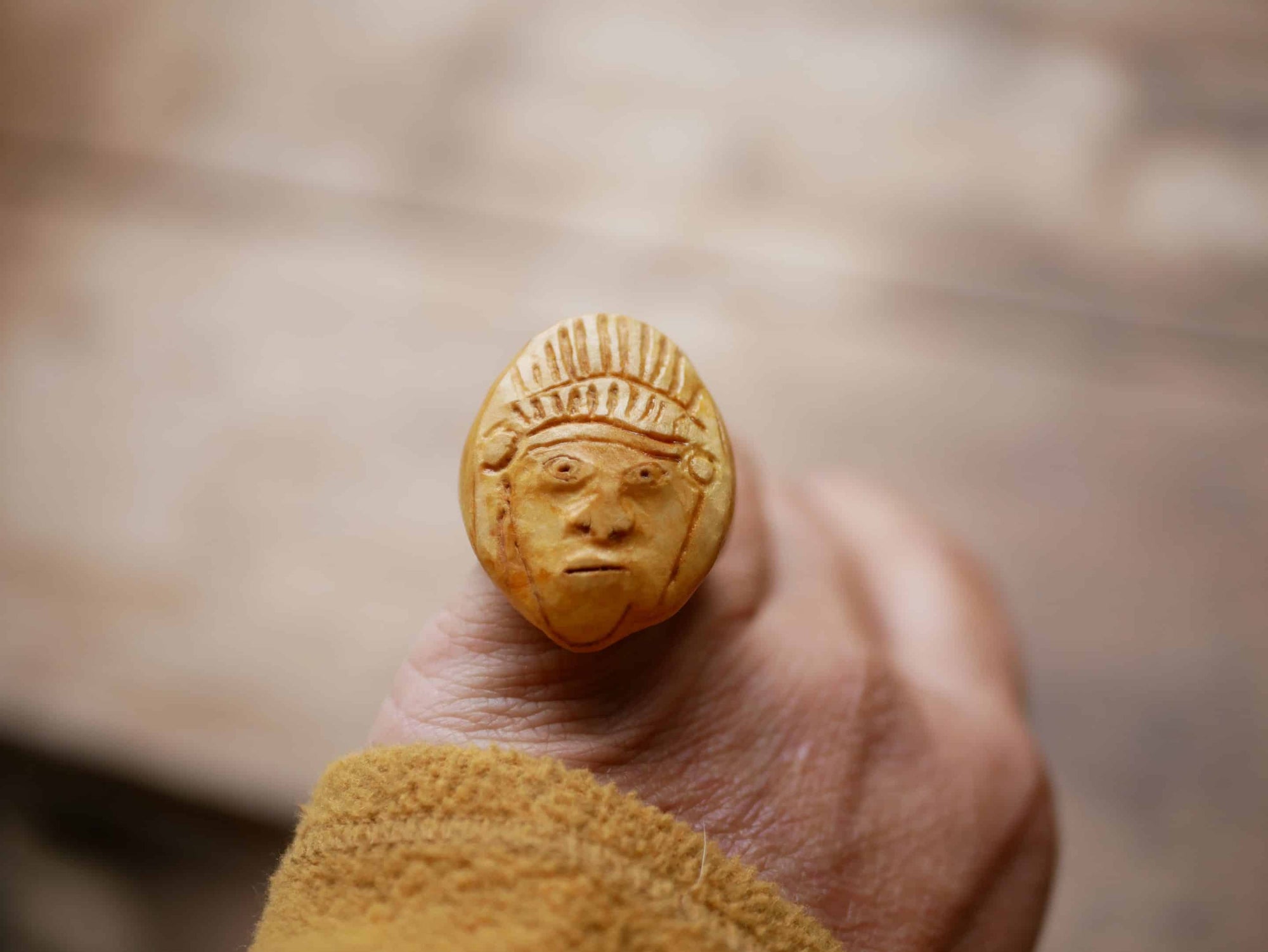 Baumperlen Ring Native
