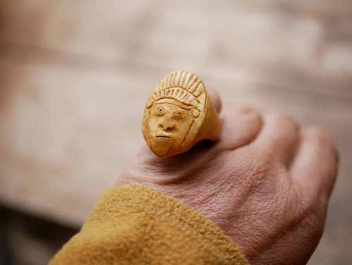 Baumperlen Ring Native